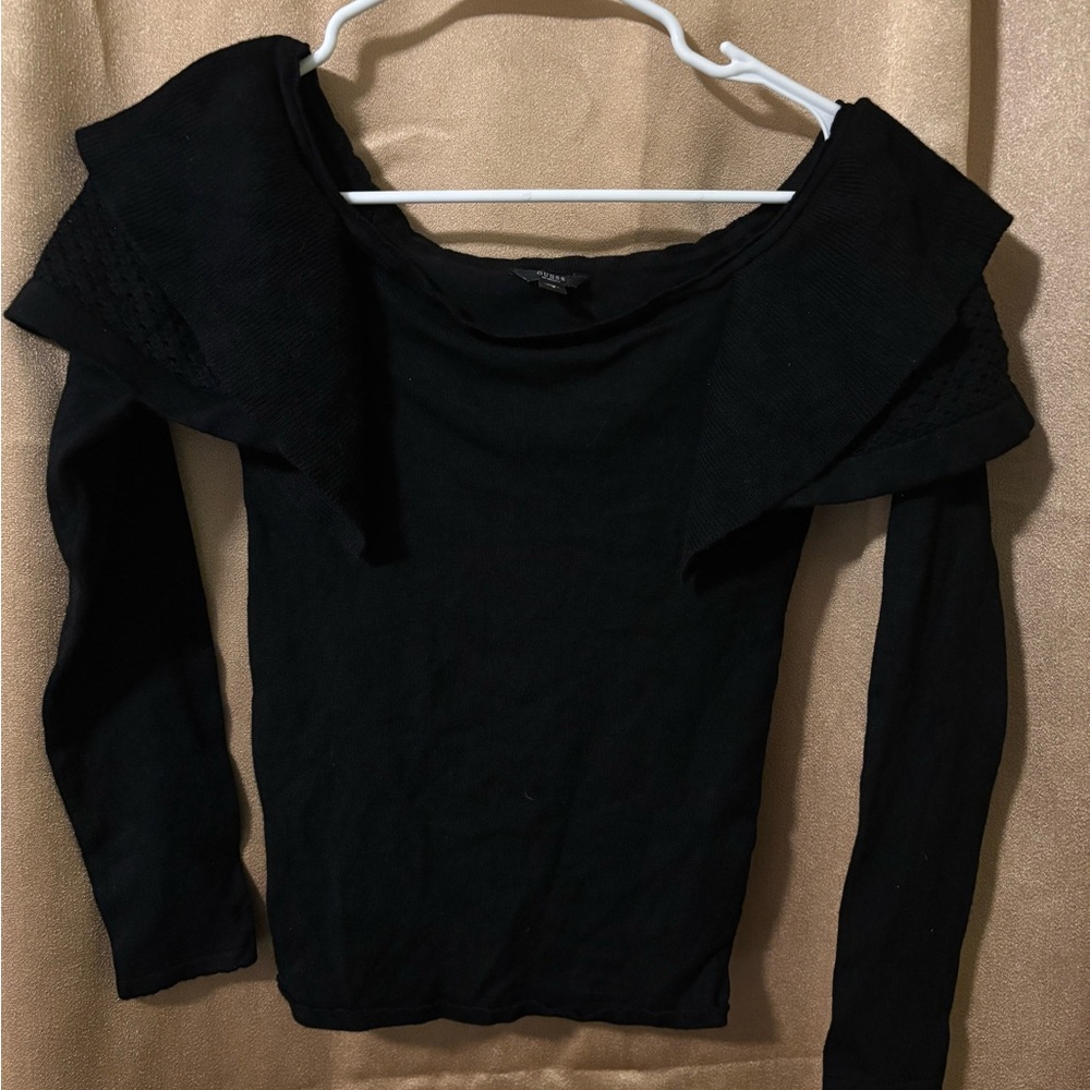 Black Guess Knit sweater